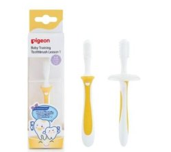 Baby Training Toothbrush Lesson 1 - Yellow