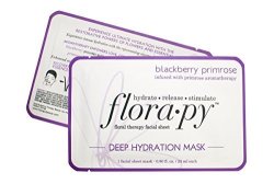 Florapy Aromatherapy Sheet Mask Deep Hydration Blackberry Primrose Single