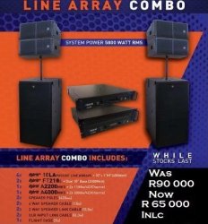 hybrid plus line array price