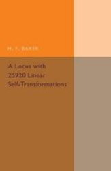 A Locus With 25920 Linear Self-transformations Paperback