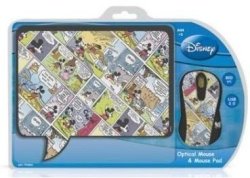 Disney Mickey Mouse & Mouse Pad Gift Set