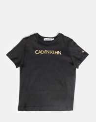 Calvin Klein Kids Institutional T-Shirt Blk - 16Y Black