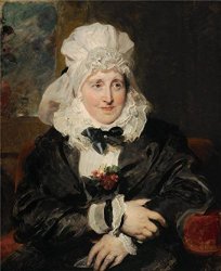 Perfect Effect Canvas The Best Price Art Decorative Prints On Canvas Of Oil Painting 'thomas Lawrence Mrs.william Lock Of Norbury 1829' 24X29 Inch