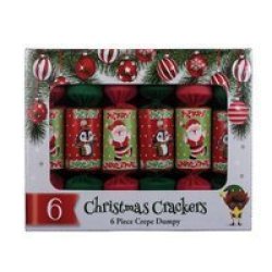 Crackers - Christmas - Dumpy - Assorted Designs - 6 Piece - 3 Pack