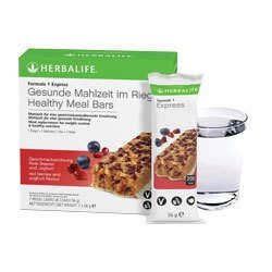 Herbalife Formula 1 Express Bar - 7 Per Box Red Berries And Yoghurt Flavour