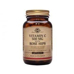 Solgar Vitamin C 500MG With Rose Hips 100S