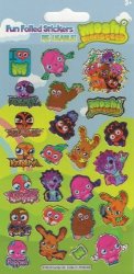 Moshi Monsters Foil Sticker Pack