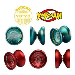 Duncan Tourney Yo-yo - Double Rimmed Yoyo - Signature Yo-yo Of Owen Ekblad Gold Silver Fade With Silver Ring