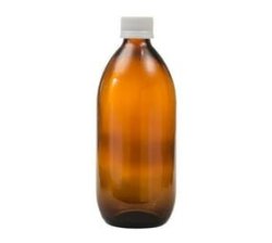 500ML Amber Glass Bottle 28MM Neck With Tamper Proof Cap ? 48 Pack