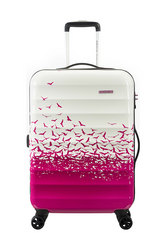 American Tourister Palm Valley 77cm Large Luggage Suitcase Pink