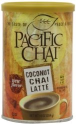 Pacific Chai Tea Coconut Chai Latte 10-OUNCE Cans Pack Of 6