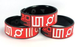 30 Seconds To Mars 3PCS New Bracelet Wristband 3X 2A2A2