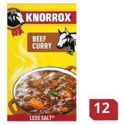 Beef Curry Stock Cubes 12 X 10G