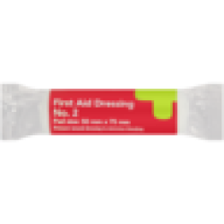 No. 2 First Aid Dressing 75MM