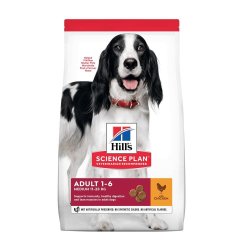 Adult Medium Breed With Chicken Dog Food - 12KG