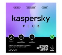 Kaspersky Plus 3 Devices 1 Year - Digital Code Delivered Via Email