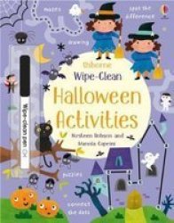 Wipe-clean Halloween Activities Paperback
