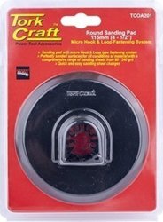 Tork Craft Quick Change Base & Arbor 115mm Micro Sanding-Velcro Pad