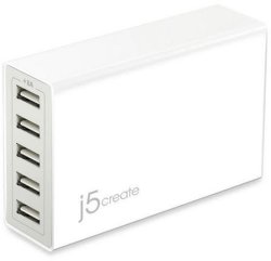 J5 Create 40W 5-PORT USB Super Charge