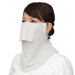 Yake-nu Uv Sun Protection Mask For Face Neck. 550BEIGE "yake-nu Standard