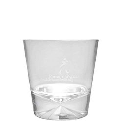 Johnnie Walker Diamond Base Rocks Glass - 2018 Edition -raised Logo