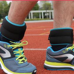 1KG Neoprene Adjustable Ankle Weights - Ankle Part Blue