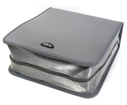 E-Box Ebox 240PCS Cd Holder Sparkling Grey Retail Box