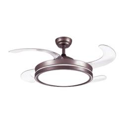 Ceiling Fan With Retractable Blade FCF057 Coffee