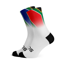 South Africa Flag Socks - Small Black