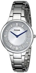 Pulsar Women's PM2129 Analog Display Japanese Quartz Silver Watch