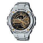 G Shock Gst 210d 9a G Steel Series Luxury Watch Silver Gold One Size Prices Shop Deals Online Pricecheck