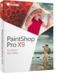 Corel Corporation Corel Paintshop Pro X9 Ml Photo Editing Software