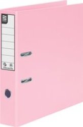 A4 Pp Lever Arch File Pastel Pink