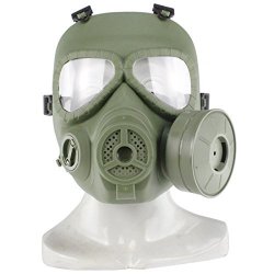 Fenglintech Halloween Mask - Childrens Costume Masks - Single Anti-dust Industrial Chemical Gas Mask For Cosplay Party - Green