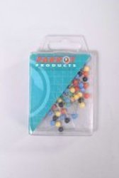 Parrot Map Pins 100 Assorted Pack BA3005