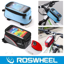 Roswheel 5.5" Waterproof Front Frame Pannier Cell Phone Case Free Delivery
