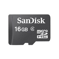 Sandisk 16 Gb Microsdhc Flash Memory Card SDSDQ-016G Bulk Packaging - Class 4