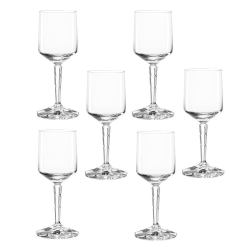 Cocktail Glass Faceted 180ML Spiritii: Teqton Glass Set Of 6