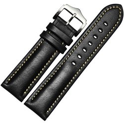 For Samsung Galaxy Gear S2 Watch Ama Tm Genuine Leather Watch Replacement Sports Wristbands Straps For Samsung Galaxy Gear S2 Classic SM-R732 Black