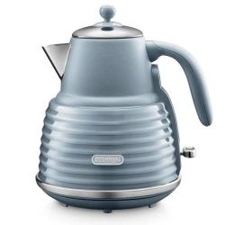 Delonghi KBZS3001.AZ Scultura 1.5L Azure Kettle - Peachzone