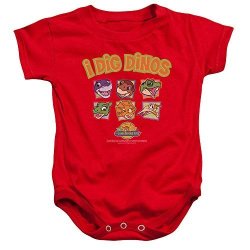 The Land Before Time Animated Dinosaur Movie I Dig Dinos Infant Romper Snapsuit