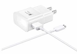 Volt Plus Tech Adaptive Fast 15W Certified Wall Charger Kit For Jabra Evolve 65E With Microusb 2.0 Cable True Quick Charging White