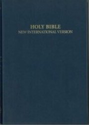 Niv Holy Bible Navy Blue Paperback