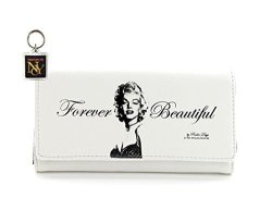 Marilyn Monroe MR810 Marilyn Monroe White Wallet