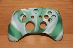 Galactic Xbox One Control Rubber silicone Cover Green And White Traders