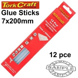 Tork Craft Glue Stick 07 X 200MM 12PC Hot Melt Gen. Purpose Eva 18000CPS TCGS07200-01