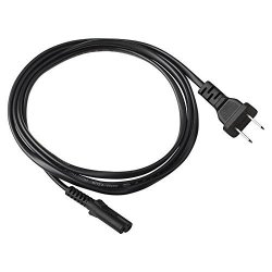 Nicetq Replacement 2PRONG Ac Power Cord Cable For Dymo Labelwriter 450 Turbo Thermal Label Printer 1752265