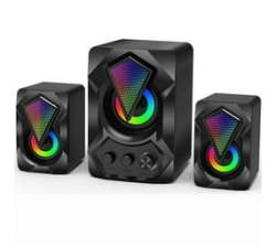 Audio LED Computer Speakers 3PCS