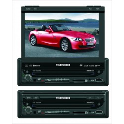 DVD Telefunken Gps 7" Motorised With Navigation & Bluetooth