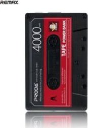 Proda 4000 Mah Tape Design Power Bank - Black